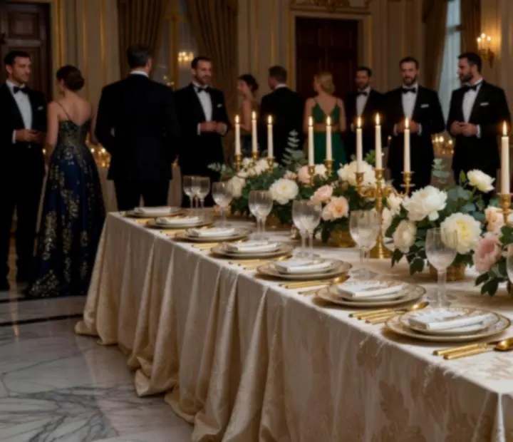 Elegantní VIP recepce Bohemoro s luxusní výzdobou